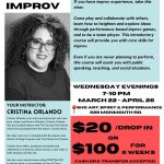 Intro to Improv with Cristina Orlando