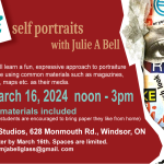 Collage Self-Portraits with Julie A Bell