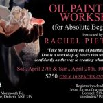 Oil Painting Workshop (for Absolute Beginners) with Rachel Pieters